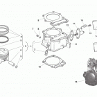 TC 450 - TXC 450-510-TE 310-450-510-SMR 450-510 Cylinder, piston