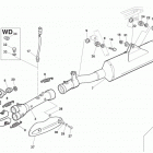 TC 450 - TXC 450-510-TE 310-450-510-SMR 450-510 Exhaust system (tc 450-txc 450-510-te 310-450-510)