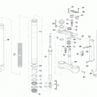 TC 450 - TXC 450-510-TE 310-450-510-SMR 450-510 Front fork assembly (kayaba) (te 310 usa-aus-te 45...