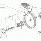 WR-WR USA 250-WR-WR USA 300 Заднее колесо