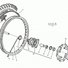 WR 125-CR 125 Переднее колесо