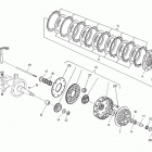 WR-WR USA 250-WR-WR USA 300 Clutch, primary drive