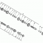 WR 125-CR 125 Трансмиссия