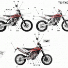 TC 450 - TXC 450-510-TE 310-450-510-SMR 450-510 Equipment kits and parts on request