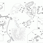 TC 450 - TXC 450-510-TE 310-450-510-SMR 450-510 Digital instrument, blinkers, horn (te 250-310-450...