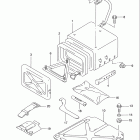 LT-F250 Quad Runner 2WD Задний короб
