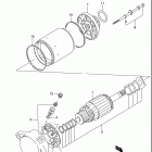LT-F250 Quad Runner 2WD Starting motor (model x)