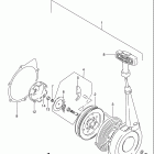 LT-F250 Quad Runner 2WD Ручной стартер