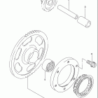 LT-F250 Quad Runner 2WD Муфта стартера