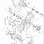 LT80 Quad Sport Заднее колесо