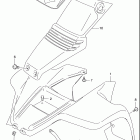 LT80 Quad Sport Переднее крыло (модель k1)