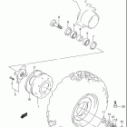 LT-F250 Quad Runner 2WD Переднее колесо