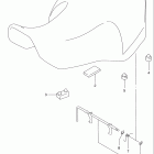 LT80 Quad Sport Сидение