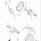 LT80 Quad Sport Переднее колесо