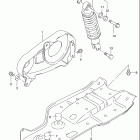 LT80 Quad Sport Задний амортизатор