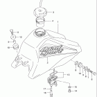 LT80 Quad Sport Топливный бак (модель K1)