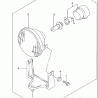 LT-F250 Quad Runner 2WD Фара
