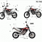 TC 450-510 - TXC 250-450-510-TE 250-310-450-510-SMR 450-510 Txc 250-450-510  /  2009, kit in dotazione e parti...