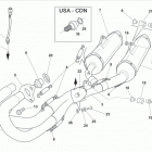 TC 450-510 - TXC 250-450-510-TE 250-310-450-510-SMR 450-510 Exhaust system (smr 450-510)