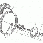 TC 450-510 - TXC 250-450-510-TE 250-310-450-510-SMR 450-510 Front wheel (tc 450-510-txc 250-450-510-te 250-310...