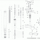 TC 450-510 - TXC 250-450-510-TE 250-310-450-510-SMR 450-510 Front fork assembly (tc 450-510-txc 250-450-510)