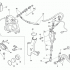 WR 125-WR 125 USA-CR 125 Rear hydraulic brake