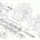 TC 450-510 - TXC 250-450-510-TE 250-310-450-510-SMR 450-510 Transmission, shifter 6 speed (txc 250-450-510-te ...