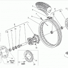 TC 450-510 - TXC 250-450-510-TE 250-310-450-510-SMR 450-510 Txc 250-450-510  /  2009, ruota posteriore - rear ...