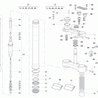 WR 125-WR 125 USA-CR 125 Front fork assembly (wr 125)