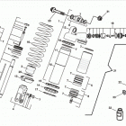 TC 450-510 - TXC 250-450-510-TE 250-310-450-510-SMR 450-510 Задняя подвеска