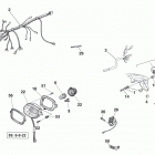 WR 125-WR 125 USA-CR 125 Main wiring harness, electrical parts (wr 125)