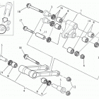 WR 125-WR 125 USA-CR 125 Rear suspension linkage