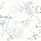 TC 450-510 - TXC 250-450-510-TE 250-310-450-510-SMR 450-510 Digital instrument, blinkers, horn (te 250-310-450...