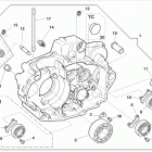 TC 450-510 - TXC 250-450-510-TE 250-310-450-510-SMR 450-510 R.h. half crankcase