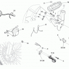 WR 125-WR 125 USA-CR 125 Digital instrument, blinkers, horn (wr 125)