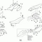 WR-WR USA 250-WR-WR USA 300 Panel, fenders, seat (wr 250-300)
