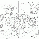 TC 450-510 - TXC 250-450-510-TE 250-310-450-510-SMR 450-510 L.h. half crankcase