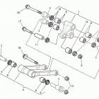 SMR 450/530-R Rear suspension linkage
