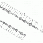 WR 125-WR 125 USA-CR 125 Трансмиссия