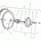 SMR 450-510-TC-TXC 250-450-510-TE 250-450-510 Front wheel (smr 450-510)