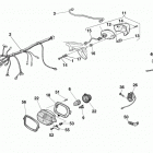 CR-WR-WR U.S.A. 125 Main wiring harness, electrical parts (wr, wr u.s....