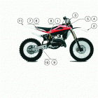 CR-WR-WR U.S.A. 125 Trim (colour code g) (cr - wr u.s.a. 125)