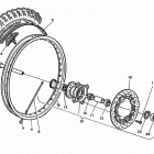 CR-WR-WR U.S.A. 125 Переднее колесо