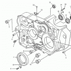 TE-SM 610ie R.h. half crankcase