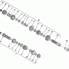 CR-WR-WR U.S.A. 125 Трансмиссия