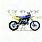 WR 250-WR 250 U.S.A. Trim (colour code e) (wr 250 u.s.a.)