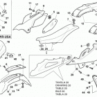 CR-WR-WR U.S.A. 125 Panel, fenders, seat, plate holder