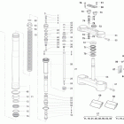 SMR 450-510-TC-TXC 250-450-510-TE 250-450-510 Front fork assembly (tc-txc 250-450-510)