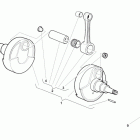 SMR 450-R Коленвал