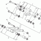 SMR 450-510-TC-TXC 250-450-510-TE 250-450-510 Rear suspension linkage